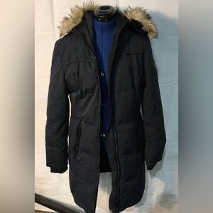 Noize Navy Outerwear Co. Parka Label Detail